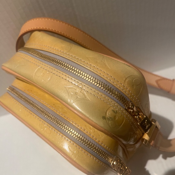 Louis Vuitton Shoulder bag/Crossbody Wooster pale Yellow Vernis - Picture 5 of 11